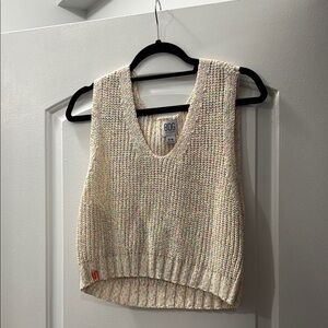BDG Multicolor Knit Sweater Vest